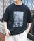 接触冷感クルーネックフォトプリントTシャツ