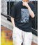 接触冷感クルーネックフォトプリントTシャツ