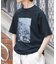 接触冷感クルーネックフォトプリントTシャツ