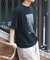 接触冷感クルーネックフォトプリントTシャツ