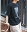 接触冷感クルーネックフォトプリントTシャツ