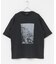 接触冷感クルーネックフォトプリントTシャツ