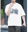 接触冷感クルーネックフォトプリントTシャツ