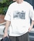接触冷感クルーネックフォトプリントTシャツ