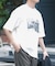 接触冷感クルーネックフォトプリントTシャツ