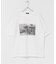 接触冷感クルーネックフォトプリントTシャツ