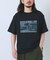 接触冷感クルーネックフォトプリントTシャツ