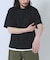 接触冷感 フェイクレイヤードドビーTシャツ