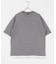 接触冷感 フェイクレイヤードドビーTシャツ