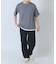 接触冷感 フェイクレイヤードドビーTシャツ