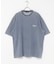 HIGH COOLワンポイント刺繍デニムTシャツ
