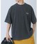 HIGH COOLワンポイント刺繍デニムTシャツ