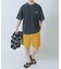 HIGH COOLワンポイント刺繍デニムTシャツ