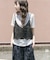 ニットビスチェTシャツセット