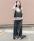 ニットビスチェTシャツセット