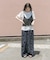 ニットビスチェTシャツセット