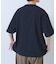 2wayストレッチクルーネック布帛Tシャツ