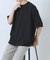 2wayストレッチクルーネック布帛Tシャツ