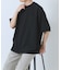 2wayストレッチクルーネック布帛Tシャツ