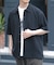 2wayストレッチスナップ半袖シャツ