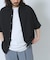 2wayストレッチスナップ半袖シャツ