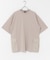 サイドポケットキリカエクルーネックTシャツ