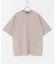 サイドポケットキリカエクルーネックTシャツ