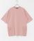 サイドポケットキリカエクルーネックTシャツ