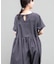 『イージーケア／接触冷感／UVカット』SMOOTH LINEN TOUCH ワンピース