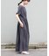『イージーケア／接触冷感／UVカット』SMOOTH LINEN TOUCH ワンピース