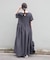 『イージーケア／接触冷感／UVカット』SMOOTH LINEN TOUCH ワンピース