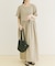 『イージーケア／接触冷感／UVカット』SMOOTH LINEN TOUCH ワンピース