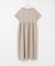 『イージーケア／接触冷感／UVカット』SMOOTH LINEN TOUCH ワンピース