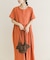 『イージーケア／接触冷感／UVカット』SMOOTH LINEN TOUCH ワンピース