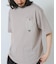 チェストポケットキリカエクルーネックTシャツ