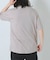 チェストポケットキリカエクルーネックTシャツ