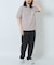 チェストポケットキリカエクルーネックTシャツ
