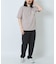 チェストポケットキリカエクルーネックTシャツ