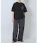 チェストポケットキリカエクルーネックTシャツ