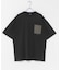 チェストポケットキリカエクルーネックTシャツ