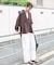 REFINED LINEN 2WAYシャツ