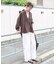 REFINED LINEN 2WAYシャツ