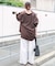 REFINED LINEN 2WAYシャツ