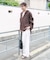 REFINED LINEN 2WAYシャツ