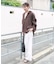 REFINED LINEN 2WAYシャツ