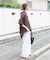 REFINED LINEN 2WAYシャツ