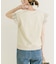 袖フリルミニ裏毛Tシャツ