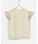 袖フリルミニ裏毛Tシャツ