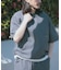 『接触冷感／撥水／イージーケア／UVカット』タスランナイロンクルーネックドロストTシャツ