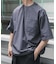 『接触冷感／撥水／イージーケア／UVカット』タスランナイロンクルーネックドロストTシャツ
